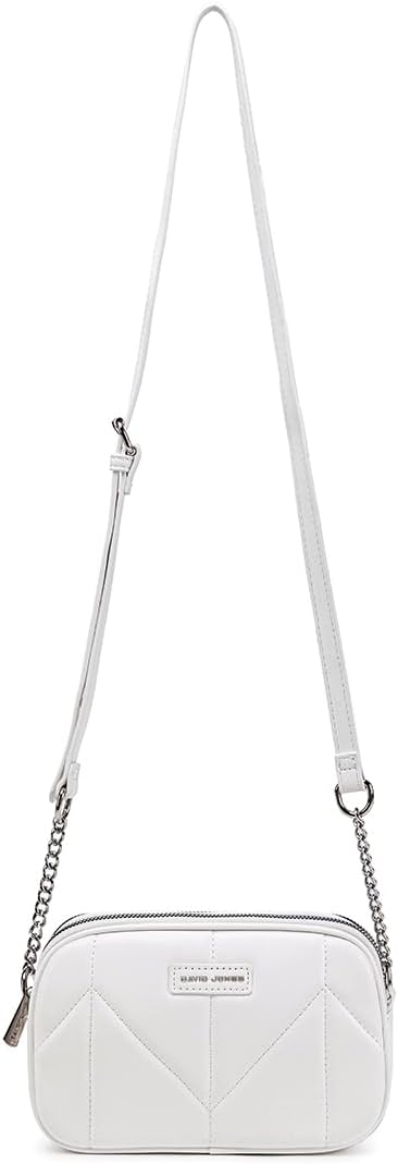 David Jones - Dämen Kleine Umhängetasche - Frau Mini Handtasche PU Leder - Handy Tasche Multi Tasche