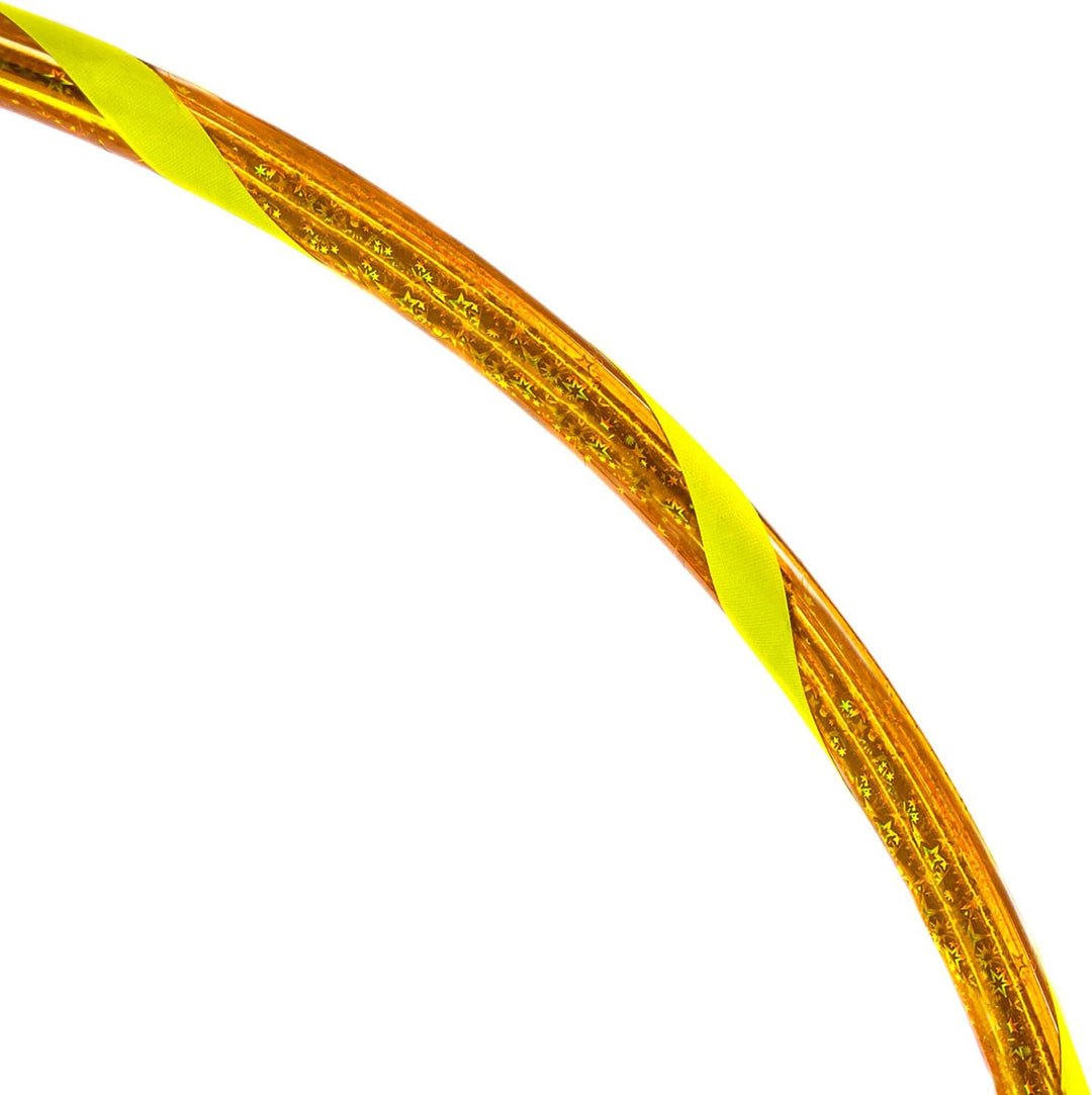 Super Star Kinder Hula Hoop Reifen mit Sternen-Muster Ø80cm Stern-Gelb-Gelb, Ø80cm Stern-Gelb-Gelb