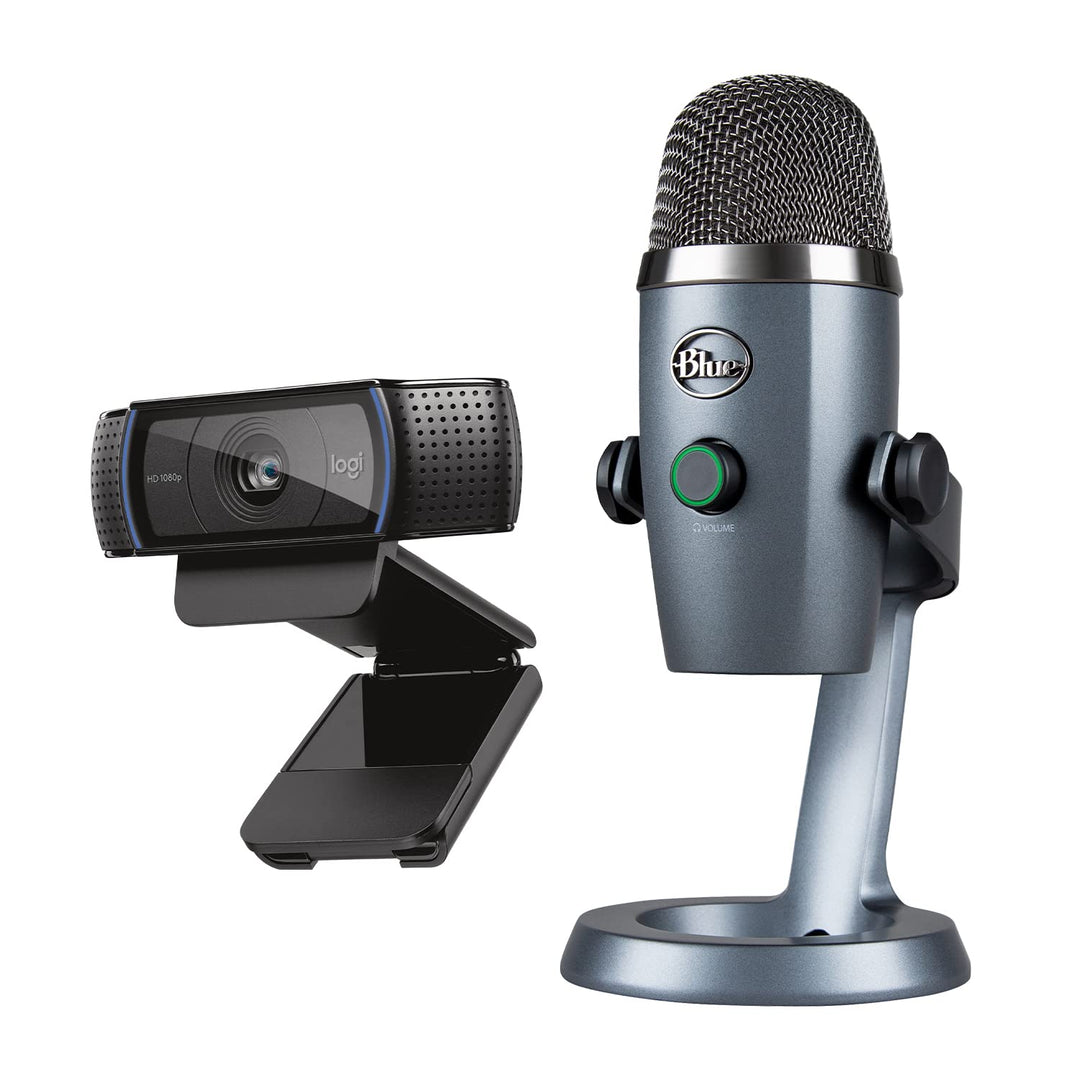 Logitech C920 HD Pro und Blue Microphones Yeti Nano – Die perfekte Lösung für beeindruckende Videoge