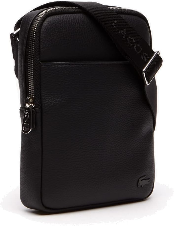 Lacoste Herren Nh2839gl Schultertasche, Schwarz (Black), Einheitsgrösse, Schwarz (Black)