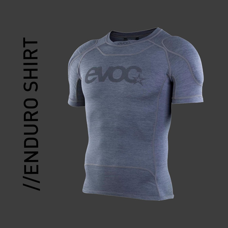 EVOC Enduro Shirt, Protektorenhemd (LITESHIELD Flex Schulterprotektoren, S.Leisure(TM) Stretch-Mater