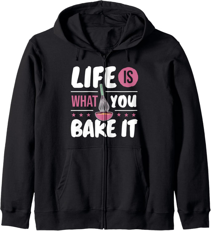 Lustiger Konditor Bäcker Pâtissier Backen Spruch Kapuzenjacke