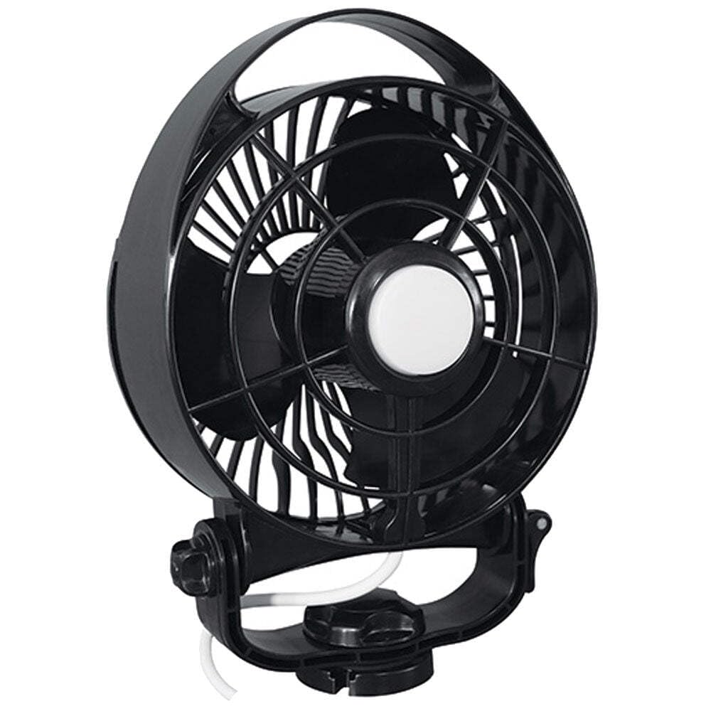 SEEKR by Caframo Maestro™ 12V Ventilator mit variabler Geschwindigkeit, Licht und montierbarer Fernb
