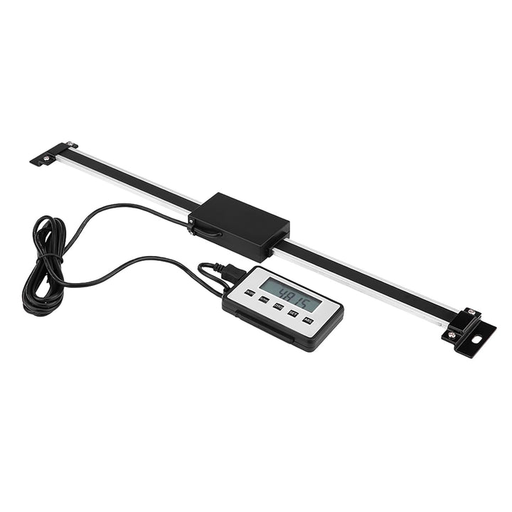 0-300mm LCD Digitalanzeige Drehbank Linearmassstab mit Montagezubehör für Fräsmaschinen Drehmaschine