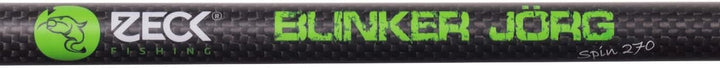 Zeck Blinker Jörg Spin 270cm 30-180g Wallerrute Waller Spinnrute