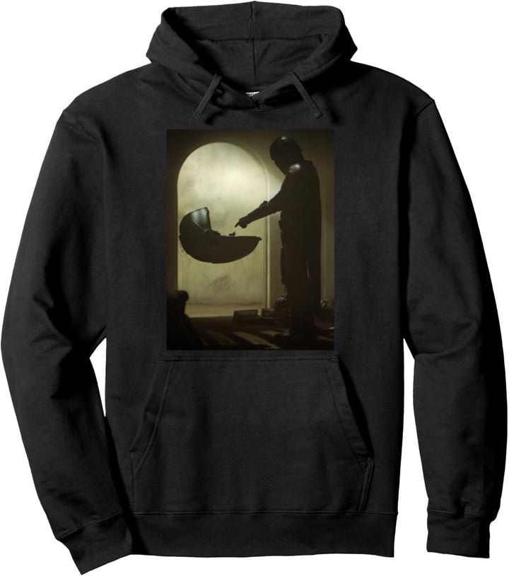 Star Wars The Mandalorian The Child First Meeting Screencap Pullover Hoodie