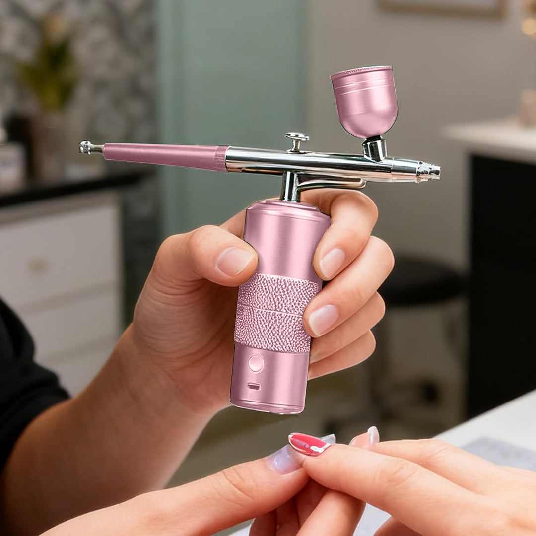 Nagel-Airbrush-Set, Airbrush-Maschine – schnurloses Farbsprühgerät für Modell-Haar-Dekoration, Hobby