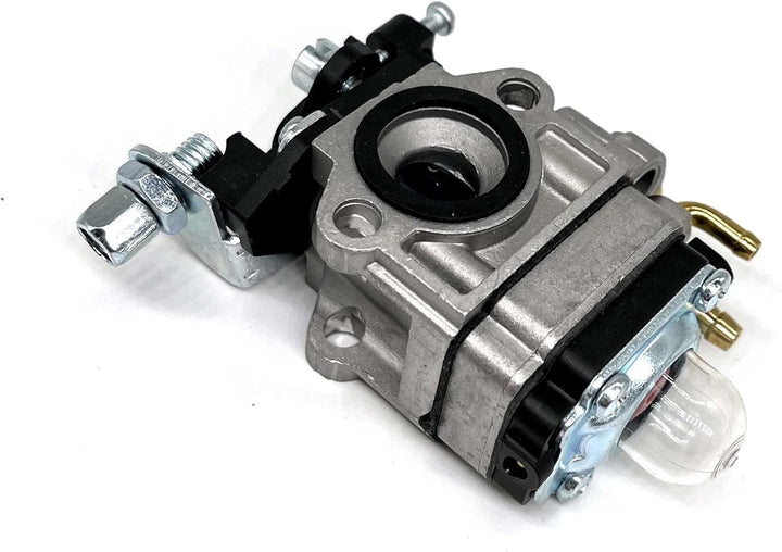 BOOSTI Vergaser mit Dichtung Zündkerze für Scheppach MFH 3300-4P, Sunseeker SK-C33/SS Motorsense Fre