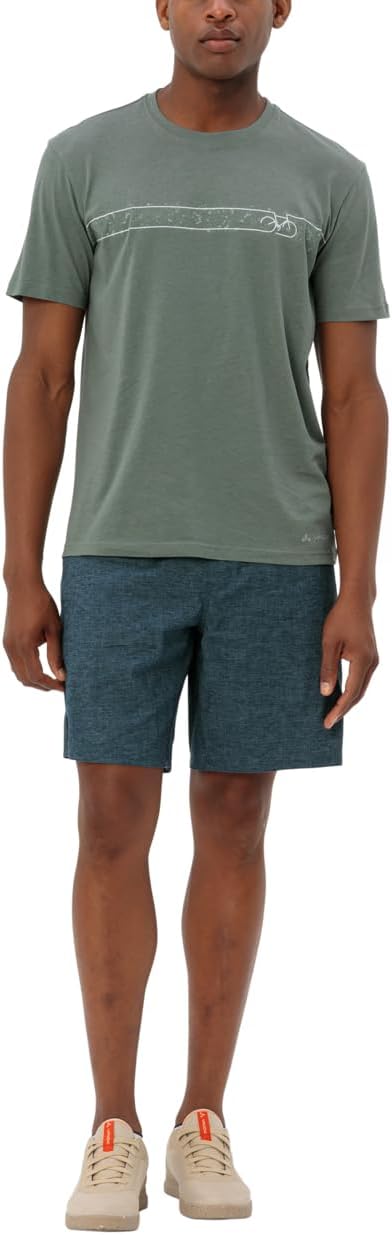 VAUDE Herren Men's Cyclist T-Shirt V T-Shirt S Agave, S Agave