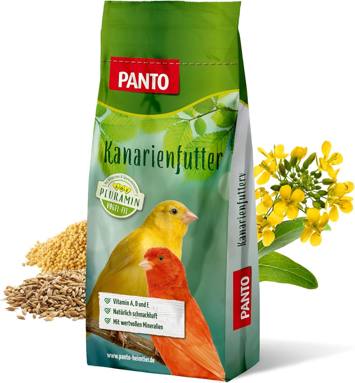 PANTO® Ziervogelfutter, Kanarienfutter 25 kg, 1er Pack (1 x 25 kg) 25 kg (1er Pack), 25 kg (1er Pack