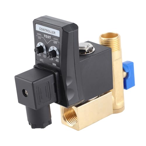 Automatisches Ablassventil Pneumatische Regelventile G1 / 2 DN15 elektronisches zeitgesteuertes Abla