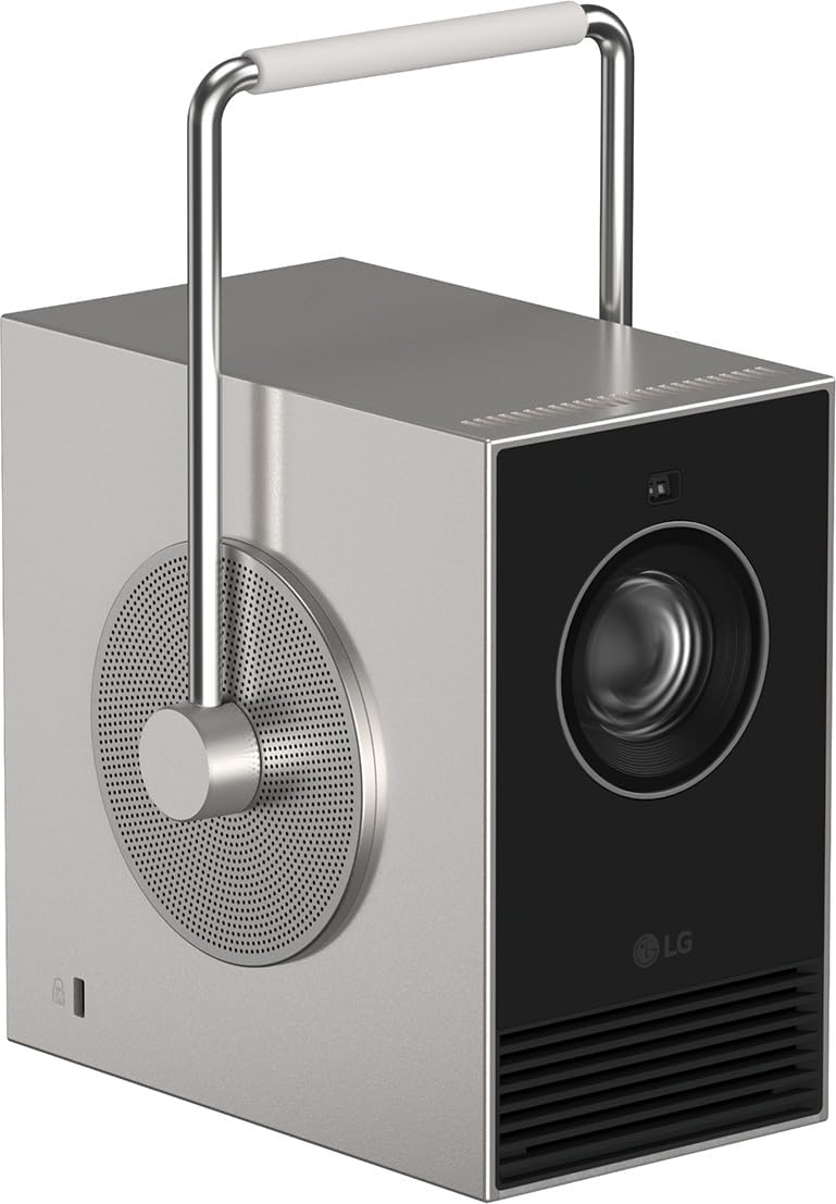 LG PU600U CineBeam Q tragbarer Mini LED Beamer 600 ANSI Lumen