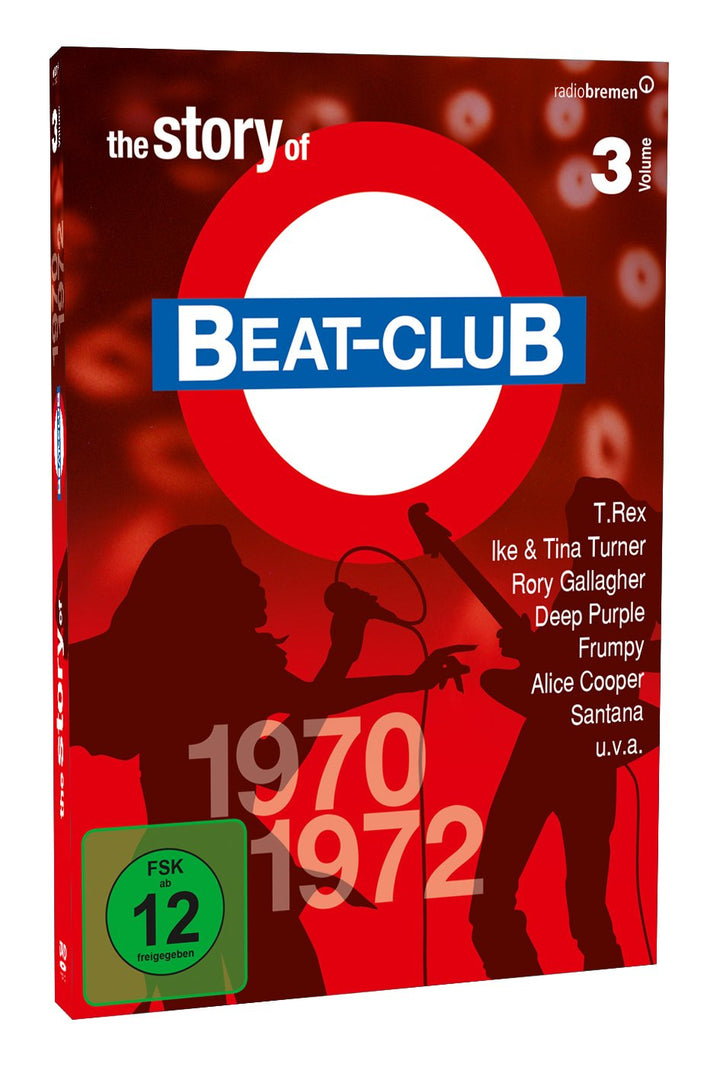 The Story of Beat-Club: 1970 - 1972 (Vol. 3) [8 DVDs], DVD