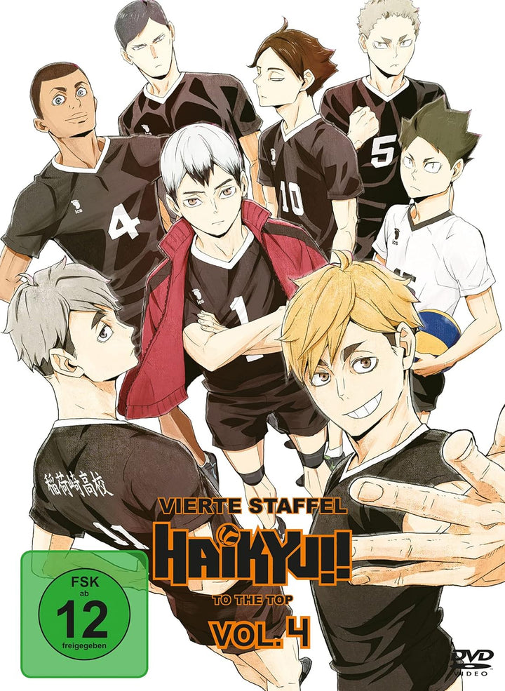 Haikyu!!: To the Top - Staffel 4 + OVA zur Staffel 2&3 - Vol.4 - [DVD], DVD
