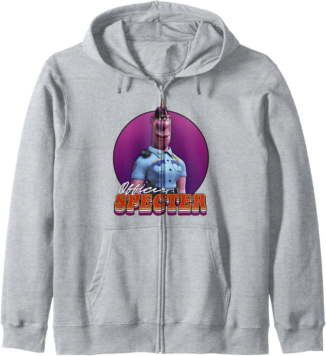 Disney Pixar Onward Officer Specter Portrait Kapuzenjacke
