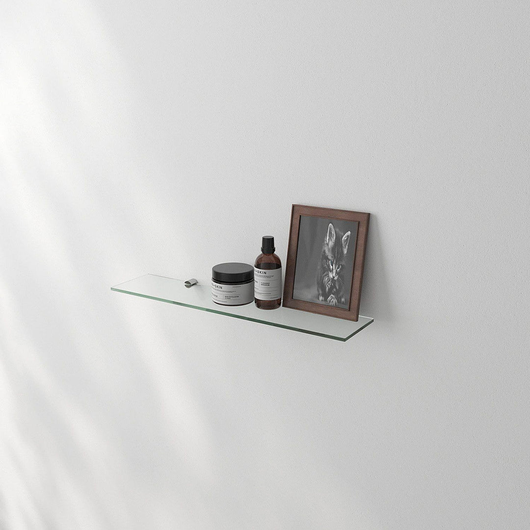 Glasablage Bad Glasregal Wand Wandablage Wandregal Badablage Glas Badezimmer 50 cm Badezimmer Regal