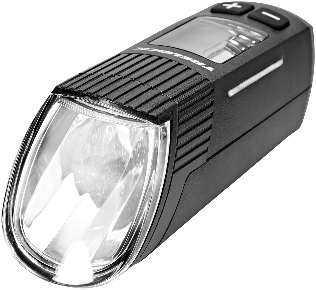 Trelock Unisex – Erwachsene Ls 660 Igo Vision Lite Beleuchtungsset, schwarz, Einheitsgrösse Single,