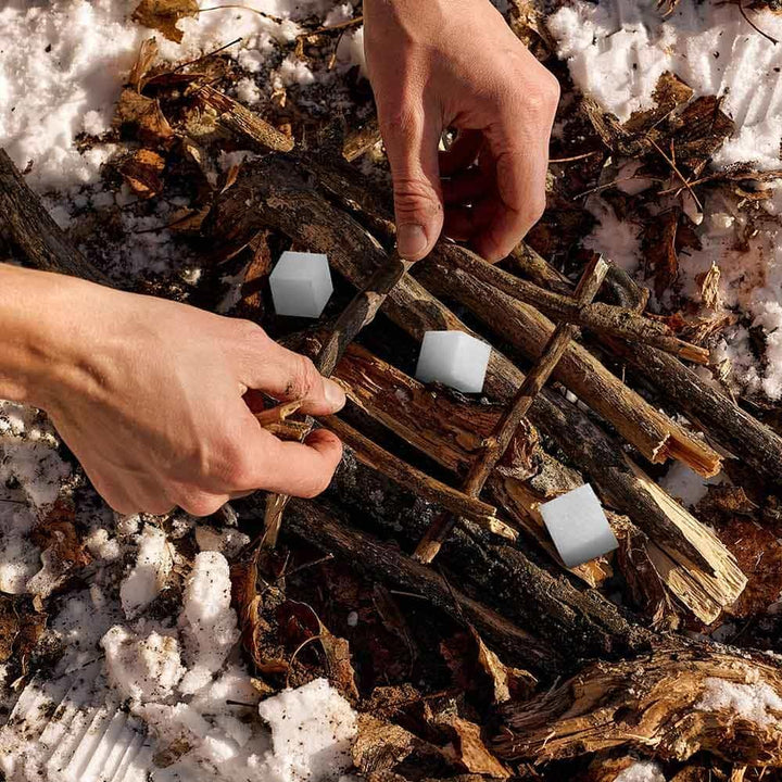 Blumixx Anzündwürfel – Grillanzünder, Kaminanzünder und Kohleanzünder – Perfektes Grill Zubehör für