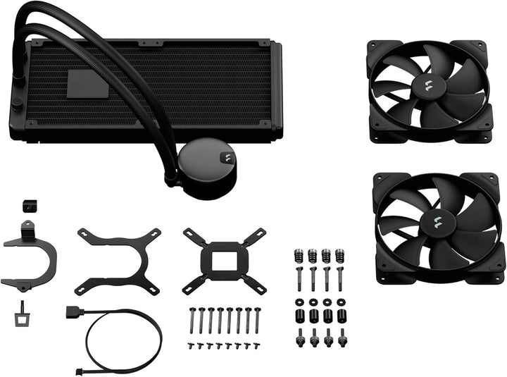 Fractal Design Lumen S28 Aspect 14 PWM x2 AIO CPU-Flüssigkeit/Wasserkühler