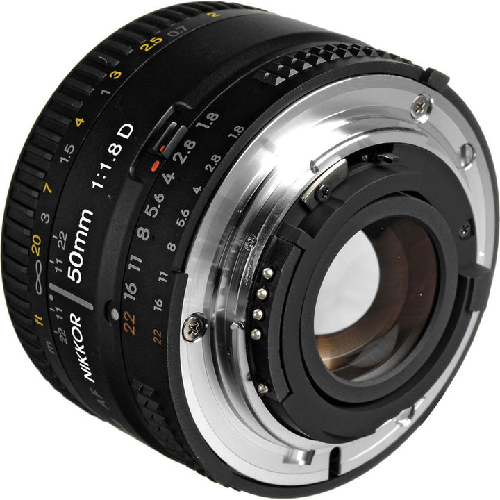 Nikon AF Nikkor 50mm 1:1,8D Objektiv (52mm Filtergewinde), 50mm 1:1,8D
