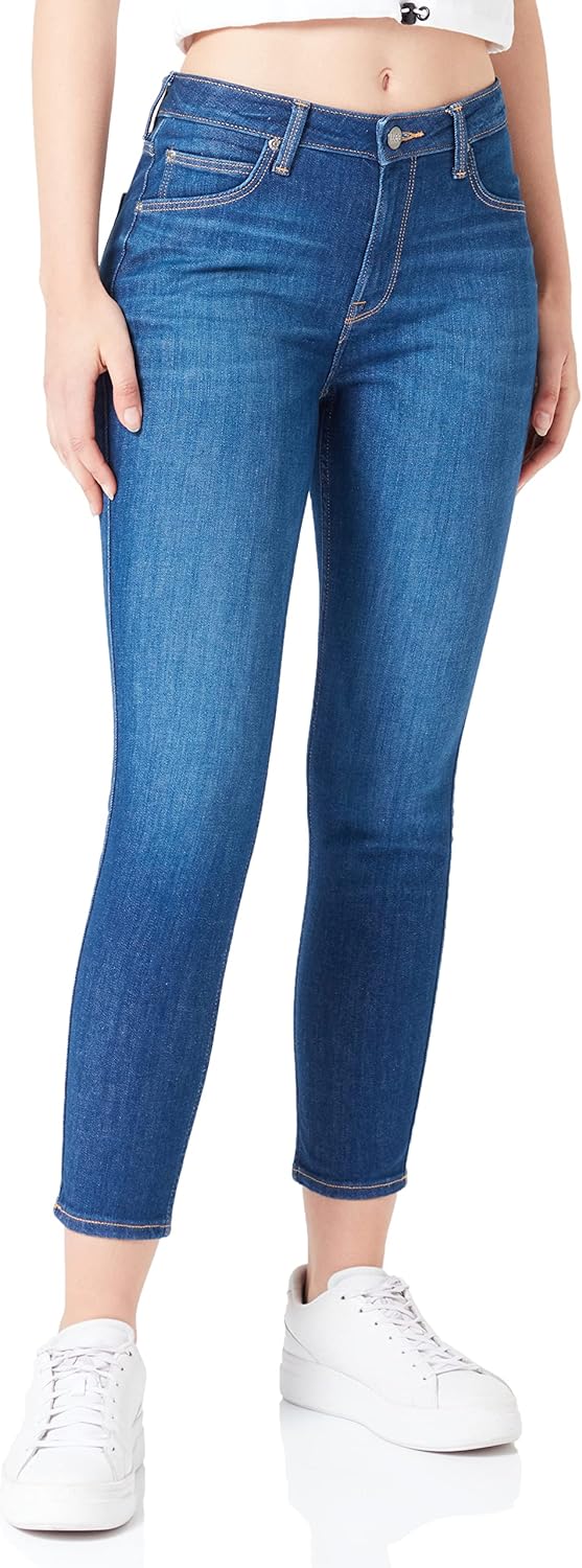 Lee Damen Scarlett High Night Sky Jeans 25W / 33L Night Sky, 25W / 33L Night Sky