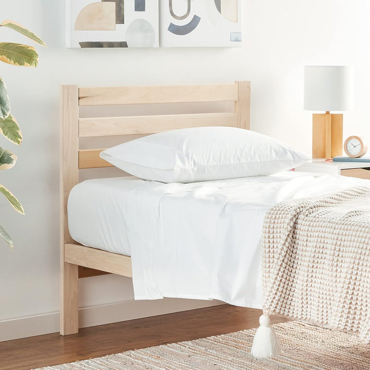 Nautica - Twin XL Bettlaken-Set, Baumwoll-Perkal-Bettwäsche-Set, knackig und kühl, Schlafsaal Essent