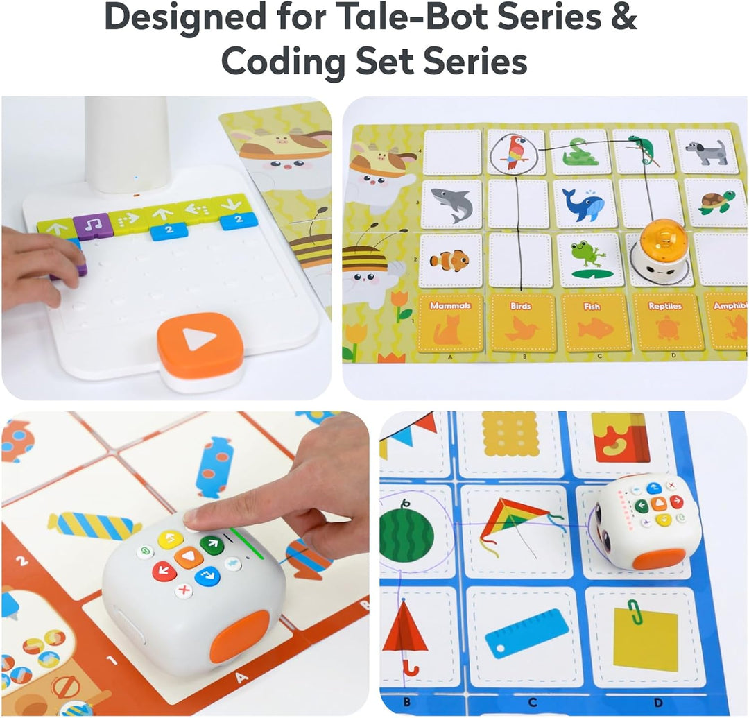 MatataStudio Erkundungskarte für Tale Bot & Coding Set, Naturwissenschaften, Mathematik, Sozialkunde