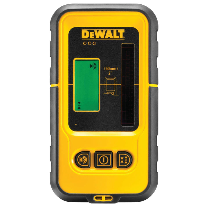 DeWalt Empfänger/ Laser-Detektor (für DW088 und DW089, bis 50 Meter, einfache Handhabung, Feuchtigke