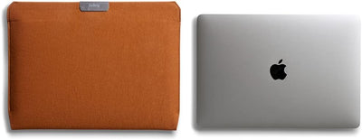 Bellroy Laptop Sleeve (14’’ Laptop, wasserabweisendes recyceltes Gewebe, Magnetverschluss) - Bronze,