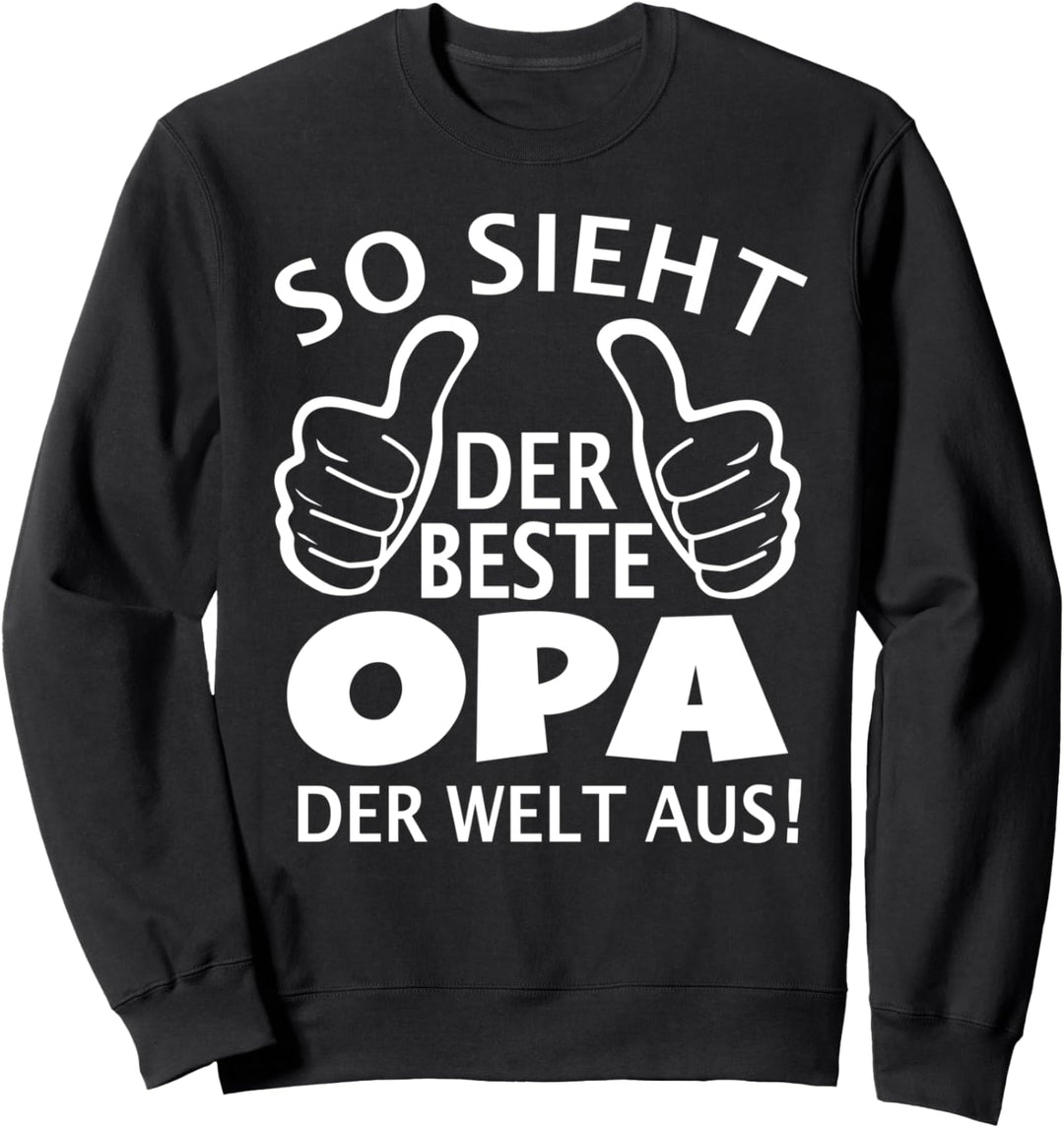 So sieht der beste Opa der Welt aus - Bester Opi Grossvater Sweatshirt