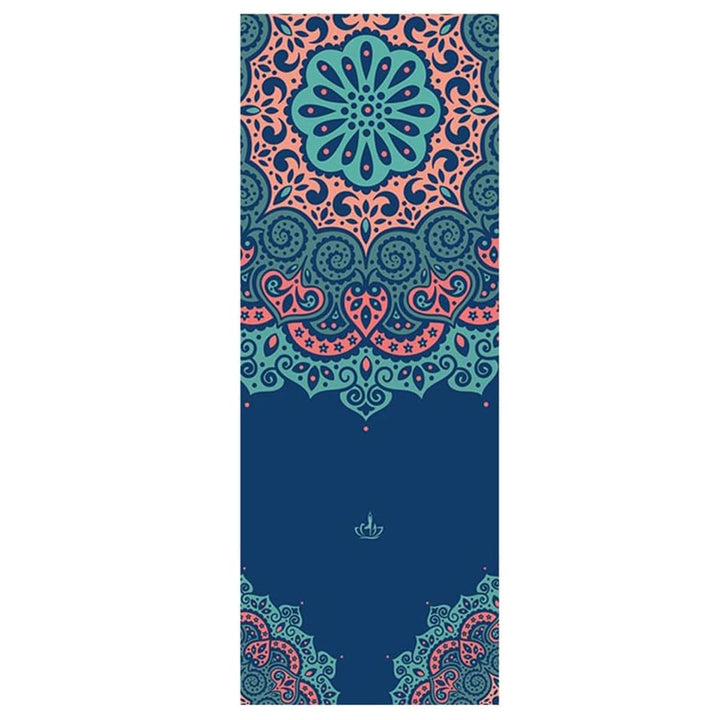 Morbuy Mikrofaser Hot Yoga Handtuch, Yoga Mat 185x65cm rutschfest Fitnesstuch Weich Atmungsaktiv Ant