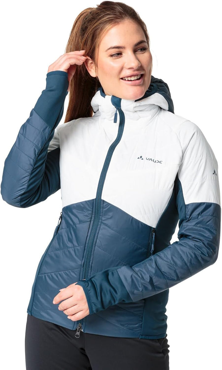 VAUDE Sesvenna Damen Isolationsjacke für Skitouren dark sea/white 36, dark sea/white 36