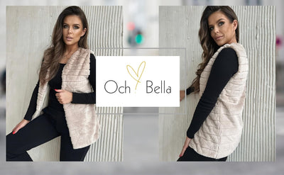 Och Bella Weste für Damen, Weich und Flauschig, Kurze Fellweste, Perfekt für Kältere Tage, Stylische