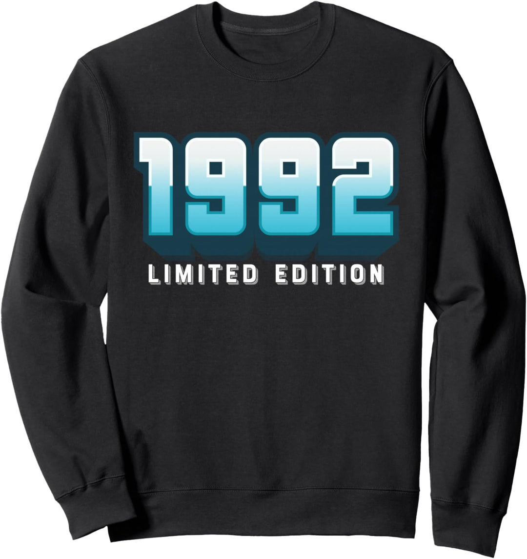 32. Geburtstag Mann Frau 32 Jahre 1992 Deko Lustig Geschenk Sweatshirt