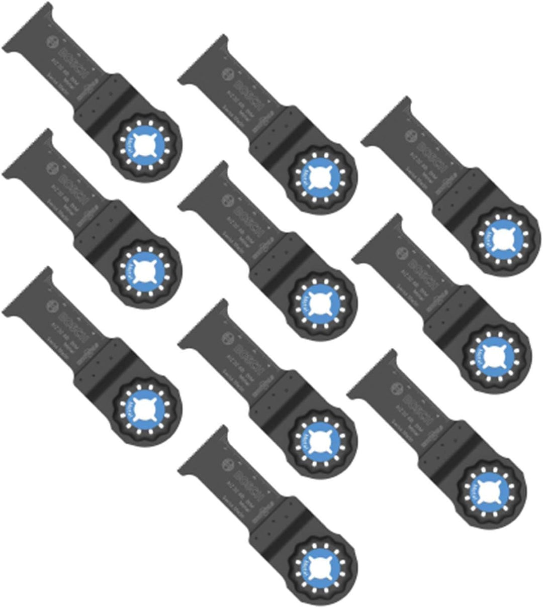 Bosch Professional 10x Bi-Metall Sägeblatt AIZ 32 AB (für ungehärtetes Metall, Breite 32 mm, Zubehör