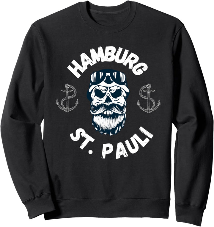 HAMBURG St. Pauli, Touristen und Hamburger lieben Hamburg Sweatshirt