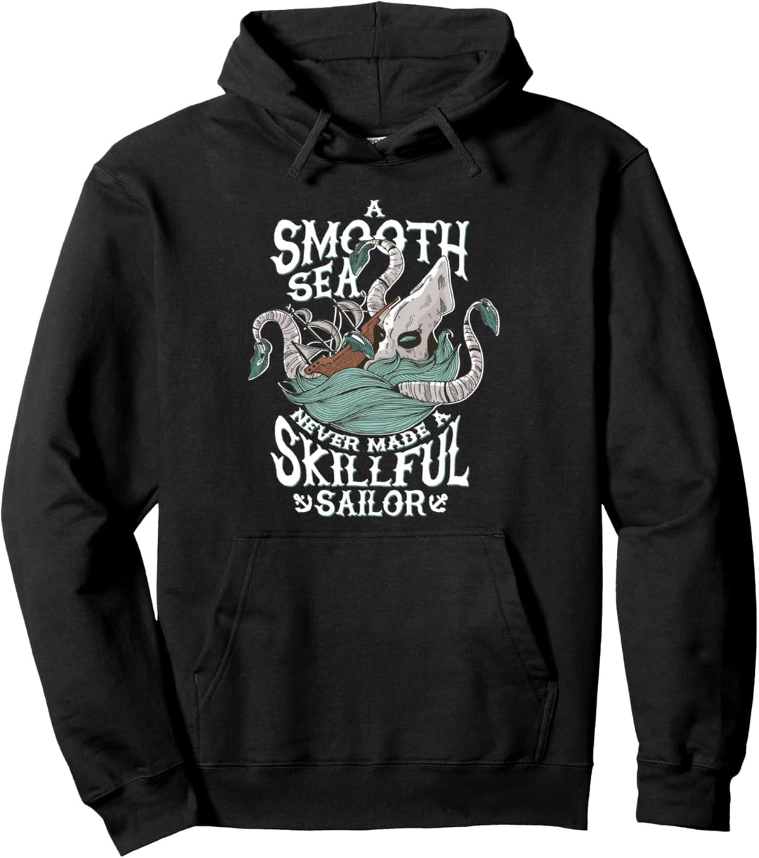 Segler Spruch Segeln Segelschiff Pullover Hoodie