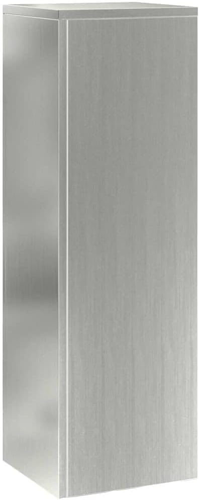 vidaXL Pflanzenständer 3 pcs Silber Verzinkter Stahl, Moderner Metallständer, robuster Pflanzenhalte