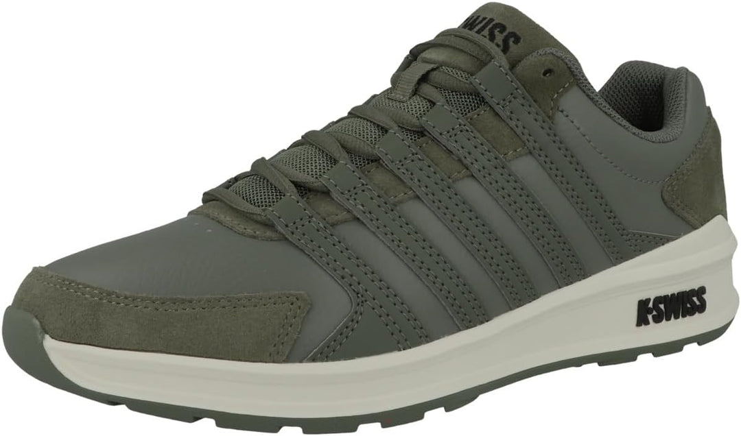 K-Swiss Herren Vista Trainer Sneaker 41.5 EU Deeplichen Snowwhite, 41.5 EU Deeplichen Snowwhite