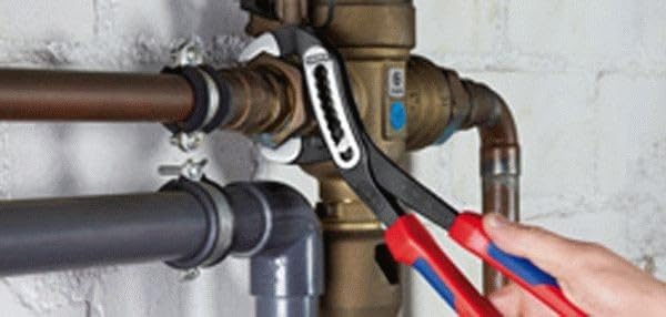 KNIPEX Alligator, Wasserpumpenzange | Rohrzange, gross, Chrom-Vanadium, atramentiert, 300 mm, 88 01