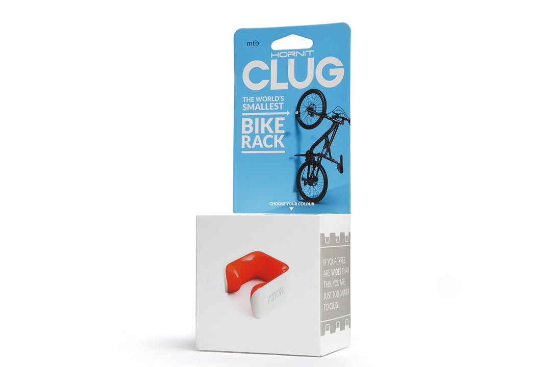 CLUG L MTB (44–57 mm / 1,75–2,25 Zoll) – weiss/orange