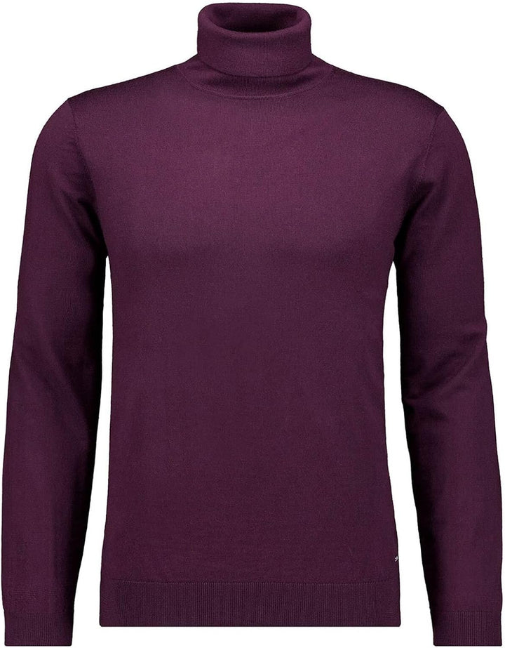 RAGMAN Herren Merino-Pullover Rollkragen 3XL Bordeaux-069, 3XL Bordeaux-069