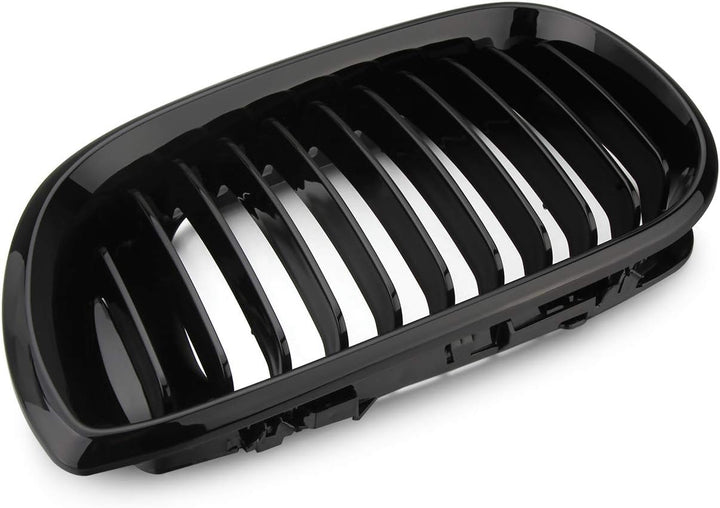 Kühlergrill Nieren Doppelsteg Kühlergrill E46 (Glanz Schwarz) -Twilight Garage Auto, E46