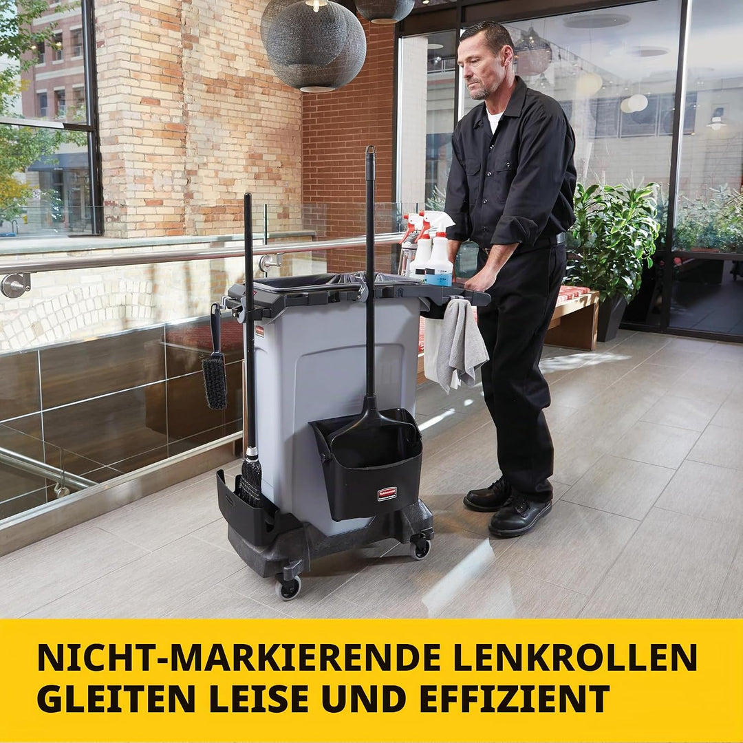 Rubbermaid Commercial Products Resin Trainable Dolly, Harz, Harz