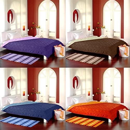 brandsseller Tagesdecke Bettüberwurf Steppdecke zweiseitige Multifunktionsdecke XXL - 220x240 cm (22