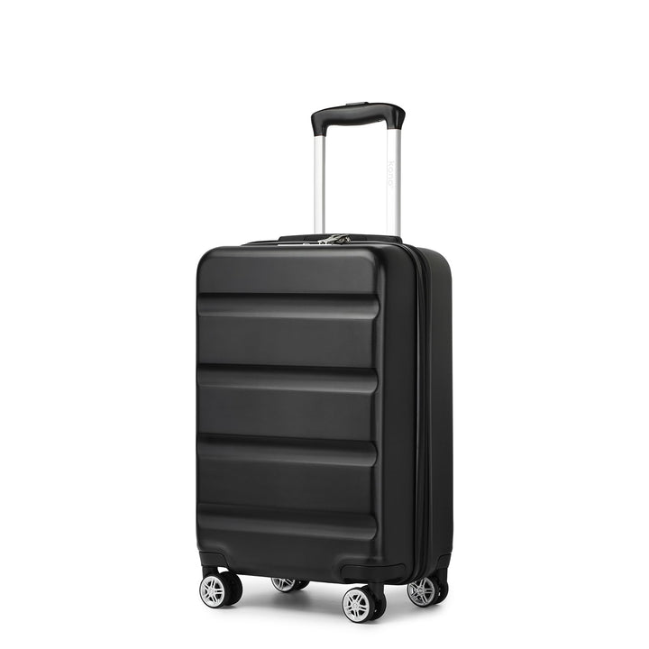 KONO Koffer Trolley Handgepäck Kabinenkoffer Leichte Hartschalengepäck mit TSA-Schloss und doppelte