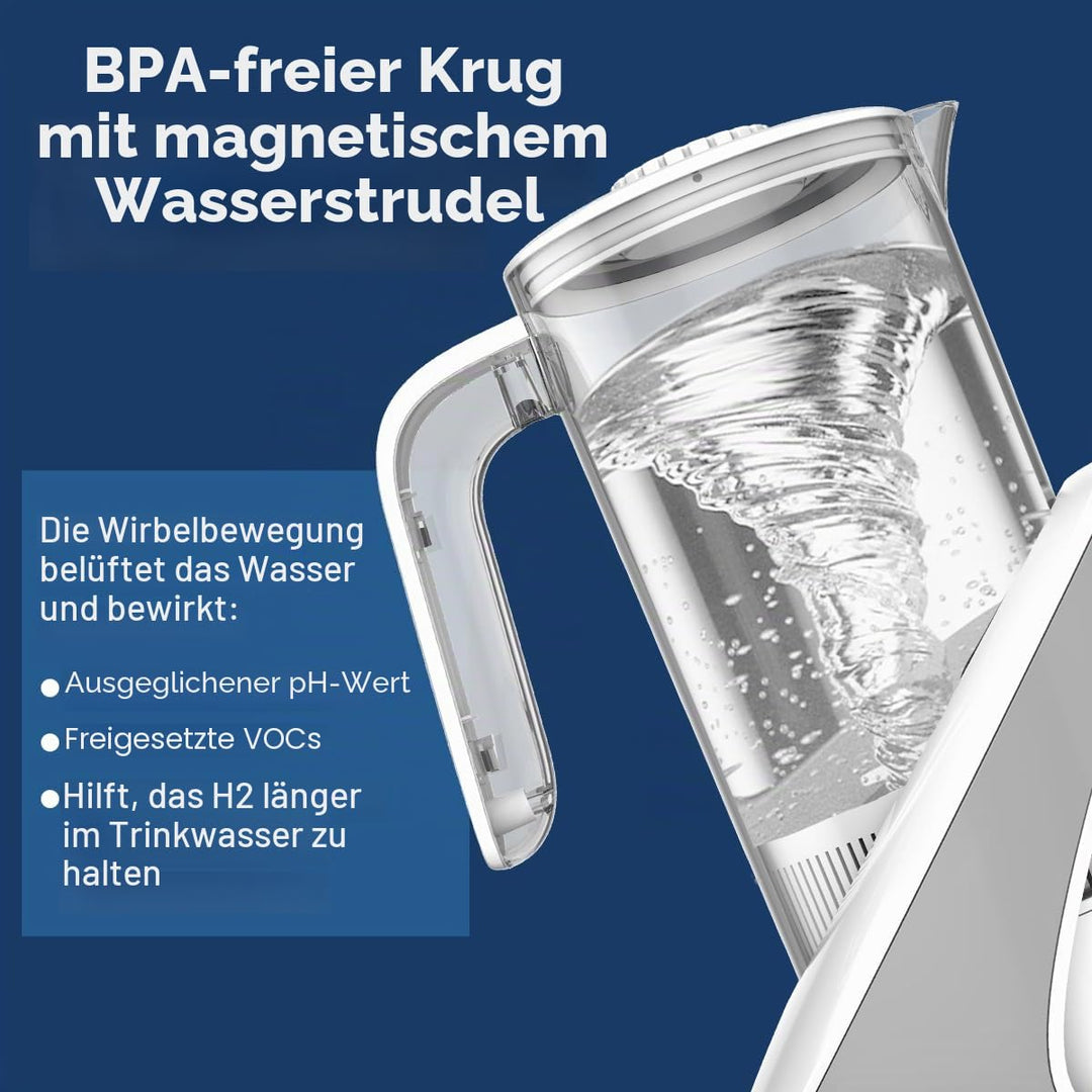 ALTHY Wasserstoff-Wassergenerator-Wassermaschine SPE&PEM Zweikammer-Elektrolysetechnologie 1,6 Liter
