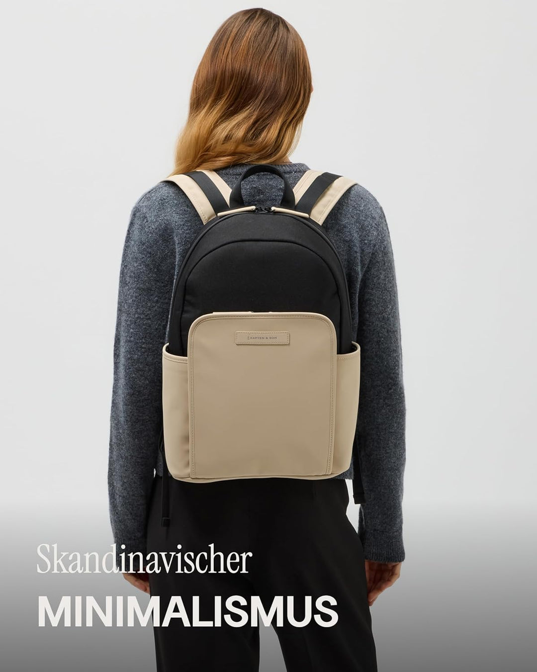 Kapten & Son Rucksack Aalborg 12 L | Rucksack Damen & Herren | Handgepäck Rucksack mit 12" Laptopfac