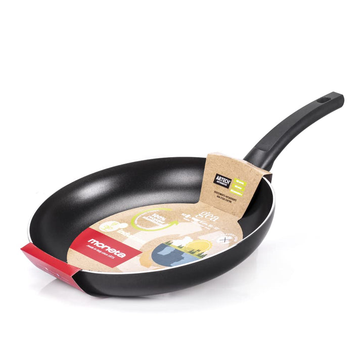 Moneta Gea Pfanne, 30 cm, Aluminium, 100% recycelt, für jede Kochplatte inklusive Induktion. Made in