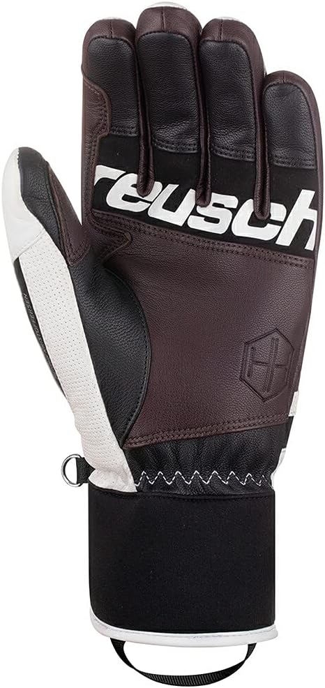 Reusch Damen X extra Warmer, wasserdichter und atmungsaktiver Skihandschuh 8 EU Blanc, 8 EU Blanc